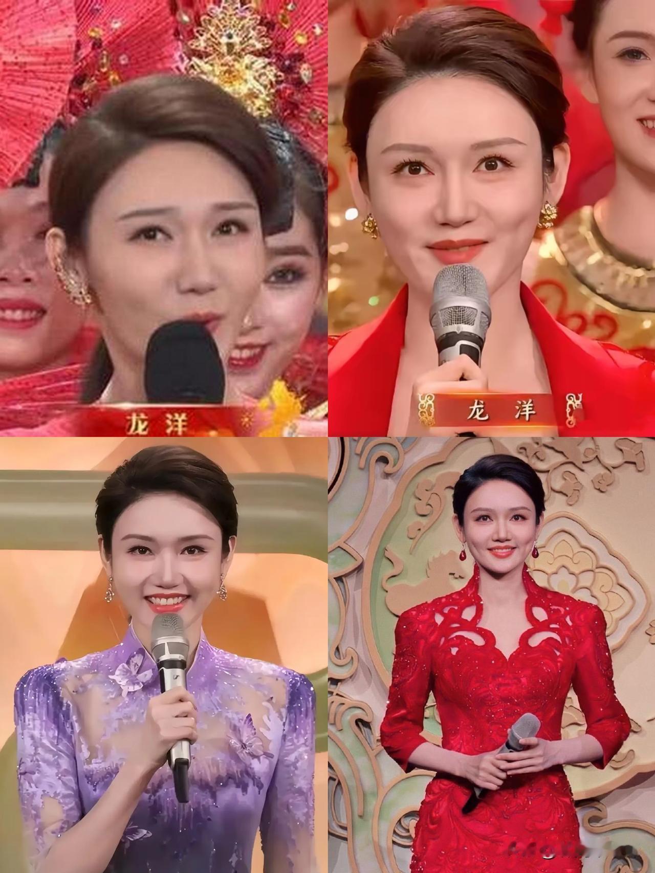 龙洋被质疑春晚主持全程看提词器，一点也不冤枉！佟丽娅主持过一年春晚，她透露春晚主