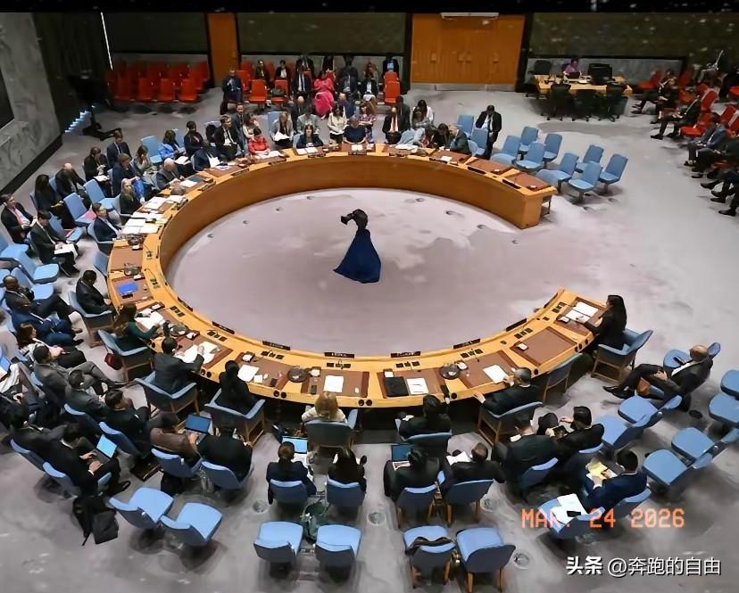 快讯！联合国安理会正在审议关于在霍尔木兹海峡使用武力的决议！据外媒报道，联合国安