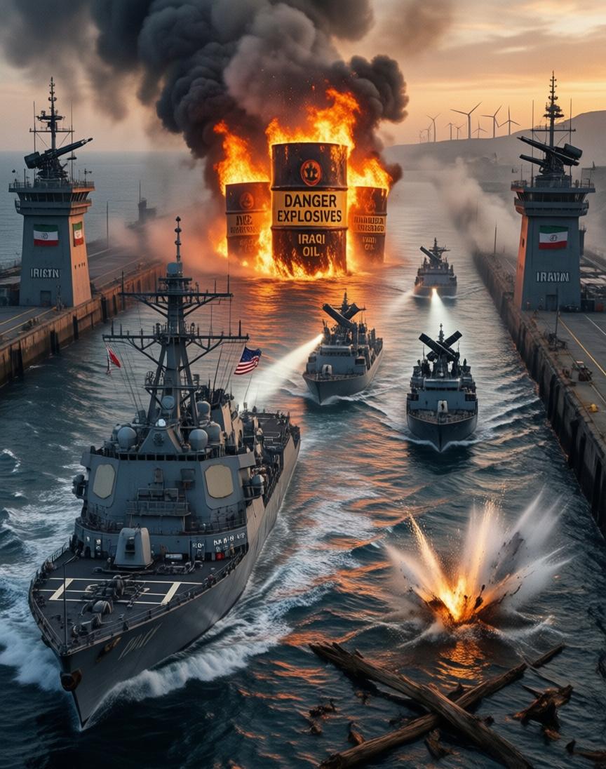 霍尔木兹海峡上空，硝烟味越来越浓了。

美国《防务新闻》3月4日的消息说，特朗普