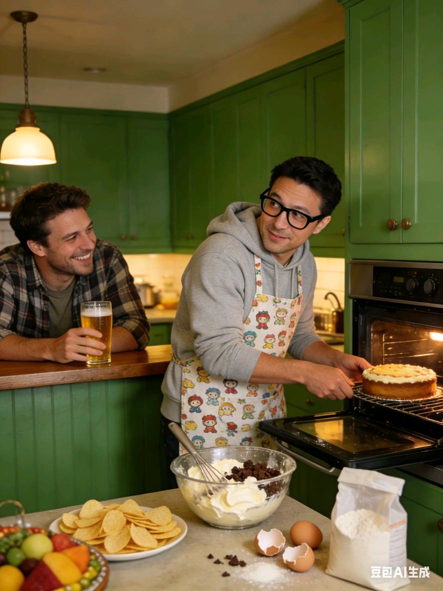 男人也该做饭？凭什么不做？
 
问我男人该不该做饭？
我就问一句：
为什么不做饭