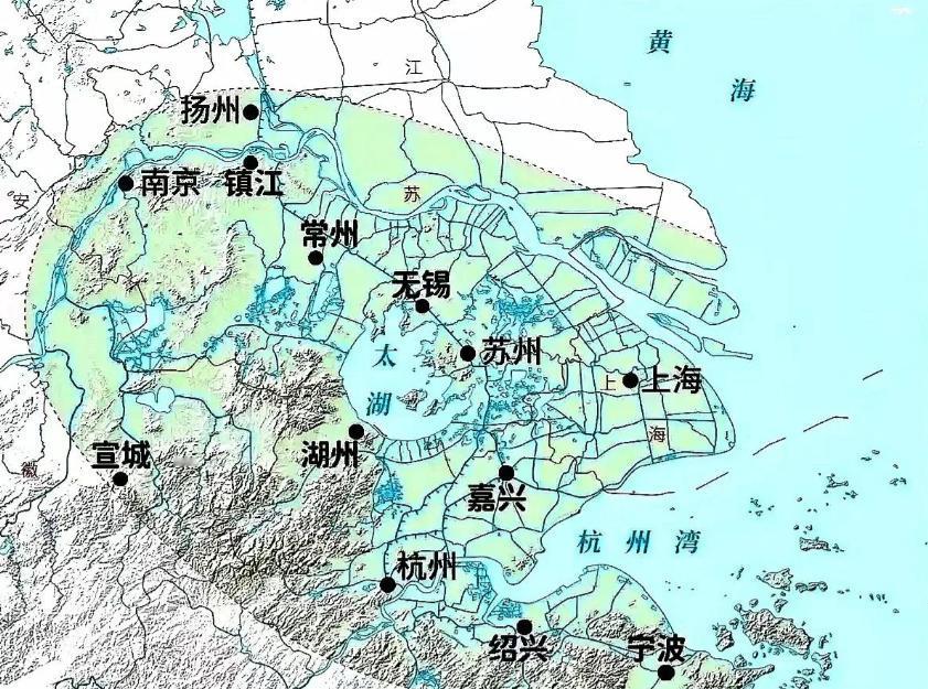 这块狭义上的江南地区，几乎也算是国内最发达的区域。狭义的江南地区就，是今天的苏锡