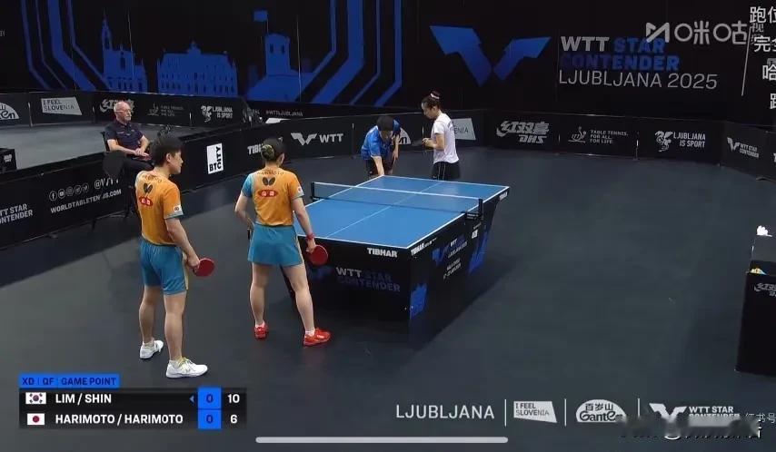 张本兄妹这真的是快乐乒乓。
张本美和和哥哥配混双，哥哥只会对她笑嘻嘻而不像内谁。