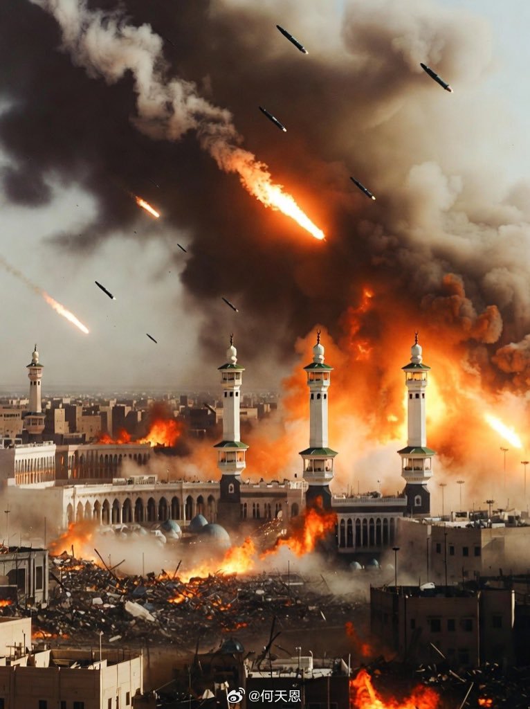 伊朗警告称：以色列和美国可能会对包括麦加、阿克萨和麦地那在内的伊斯兰宗教场所实施