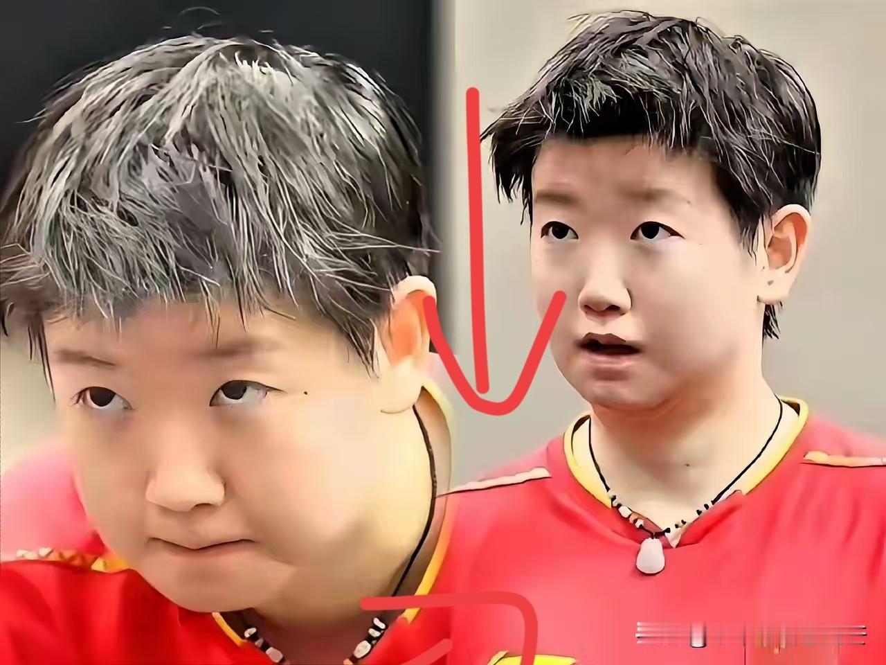 孙颖莎这趟印度之行，竟让大家差点认不出她？
 
去之前的莎莎，还是个浑身透着清爽