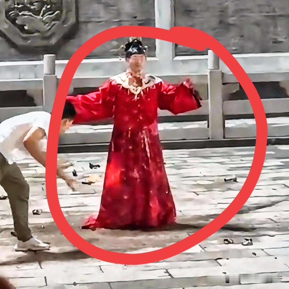 看得出来
杜翠雀着火这段儿是替身
但我哥却一直摇头，他说

即便是用替身，也不应