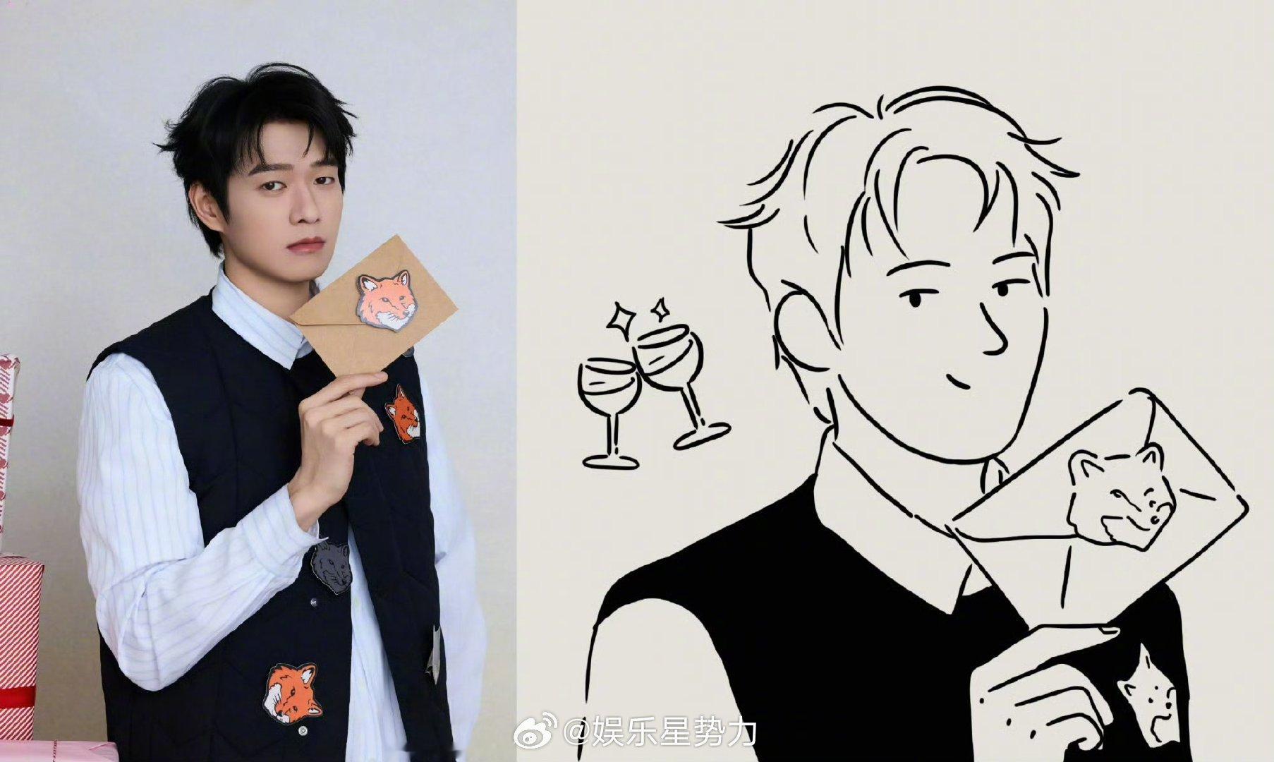 用0秒就猜出了魏大勋 秒猜出魏大勋的简笔画 仅用0秒就猜出了魏大勋期待大勋微博之