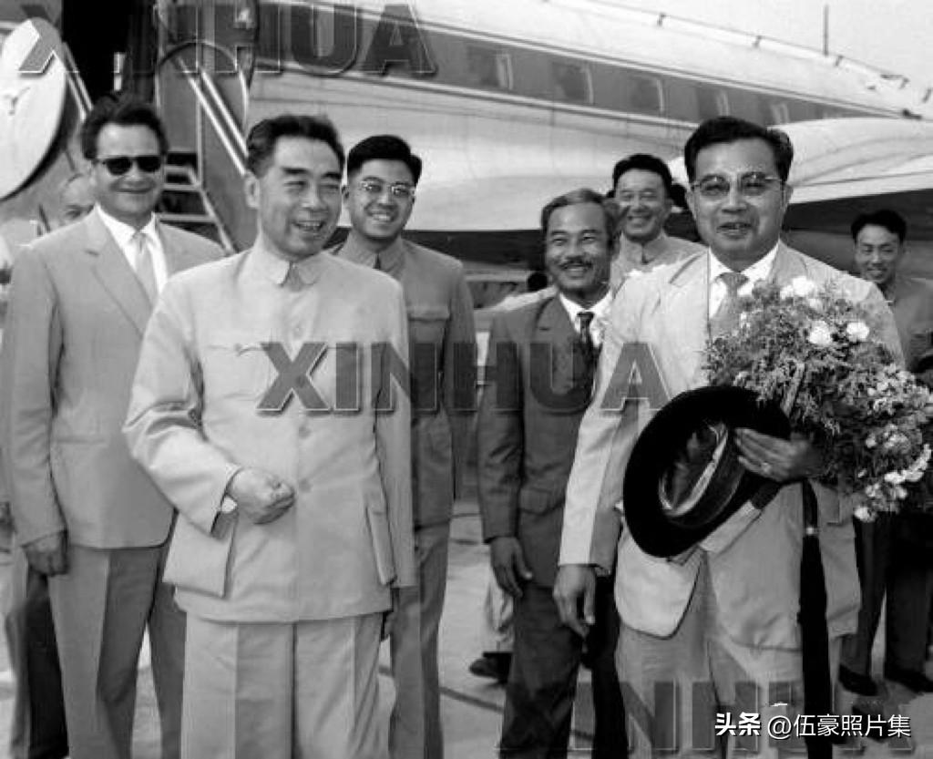 1961年6月5日，老挝王国政府首相梭发那·富马亲王和老挝爱国战线党主席苏发努冯
