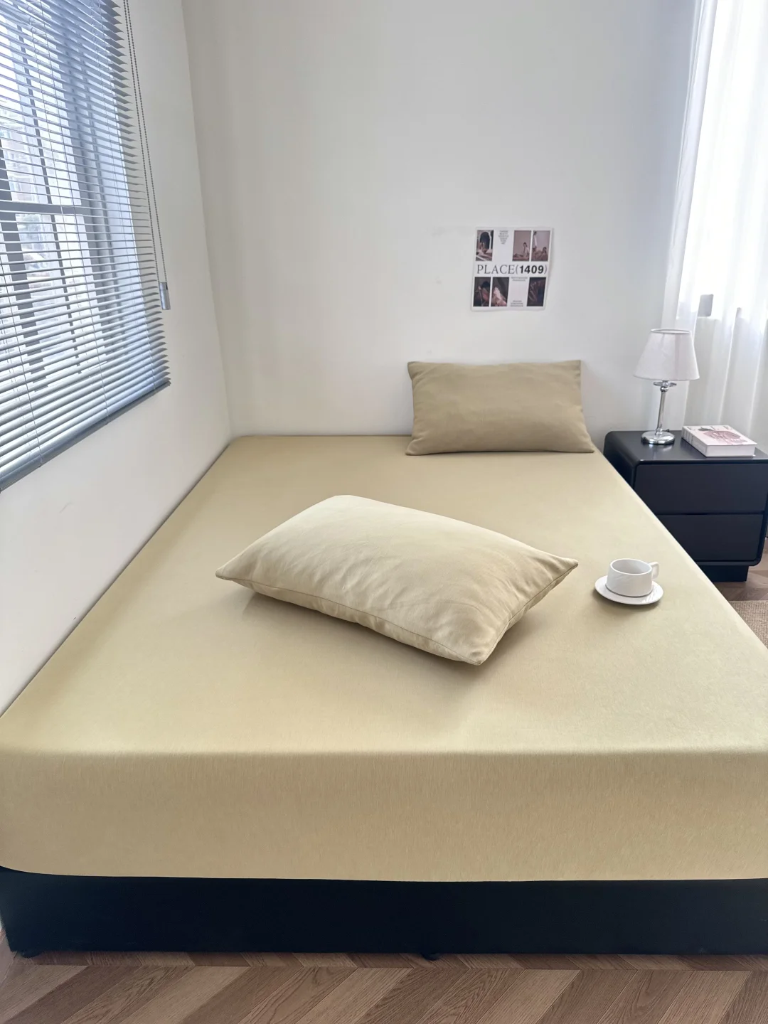 梦中情床🛏️、简单干净的卧室～