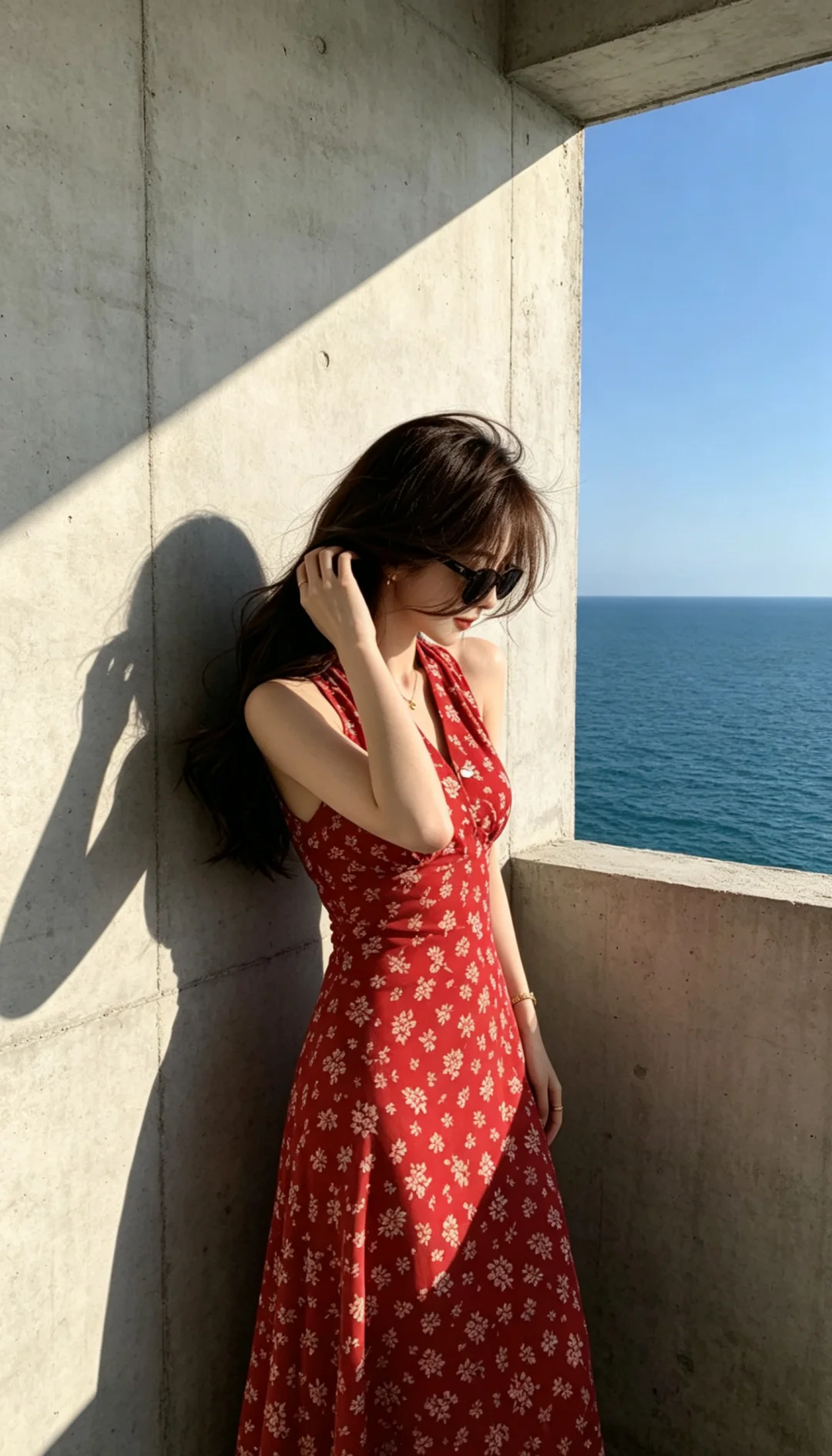 红裙子总是很港风