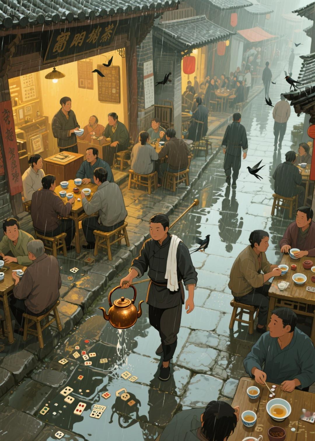 快近立秋了，昆明府的阴雨天气又渐渐多了起来，淅淅沥沥的小雨一连下了十余日，满大街