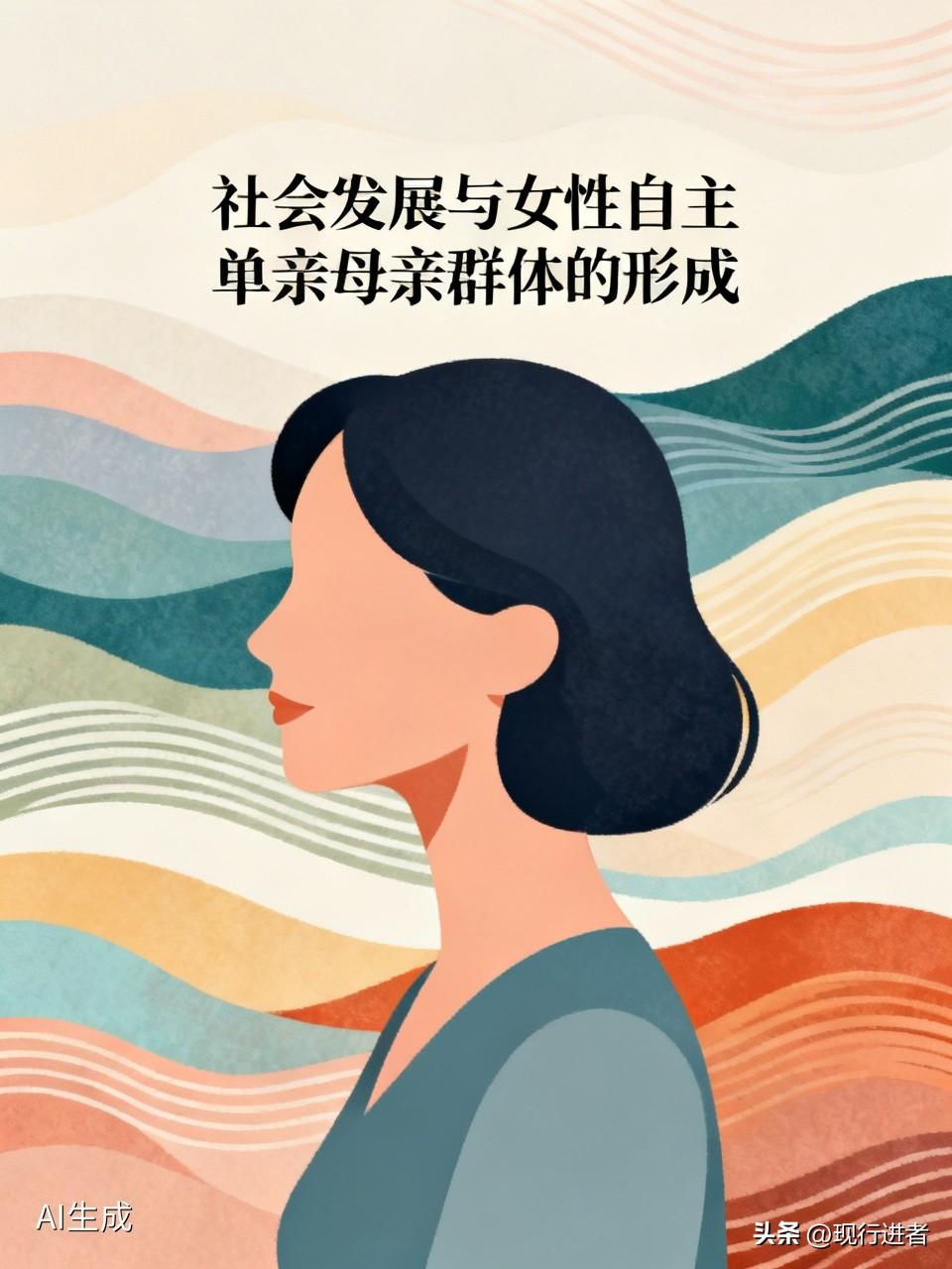 随着社会进步和性别平等观念的普及，现代女性受教育程度普遍提高，思想更加开放独立，