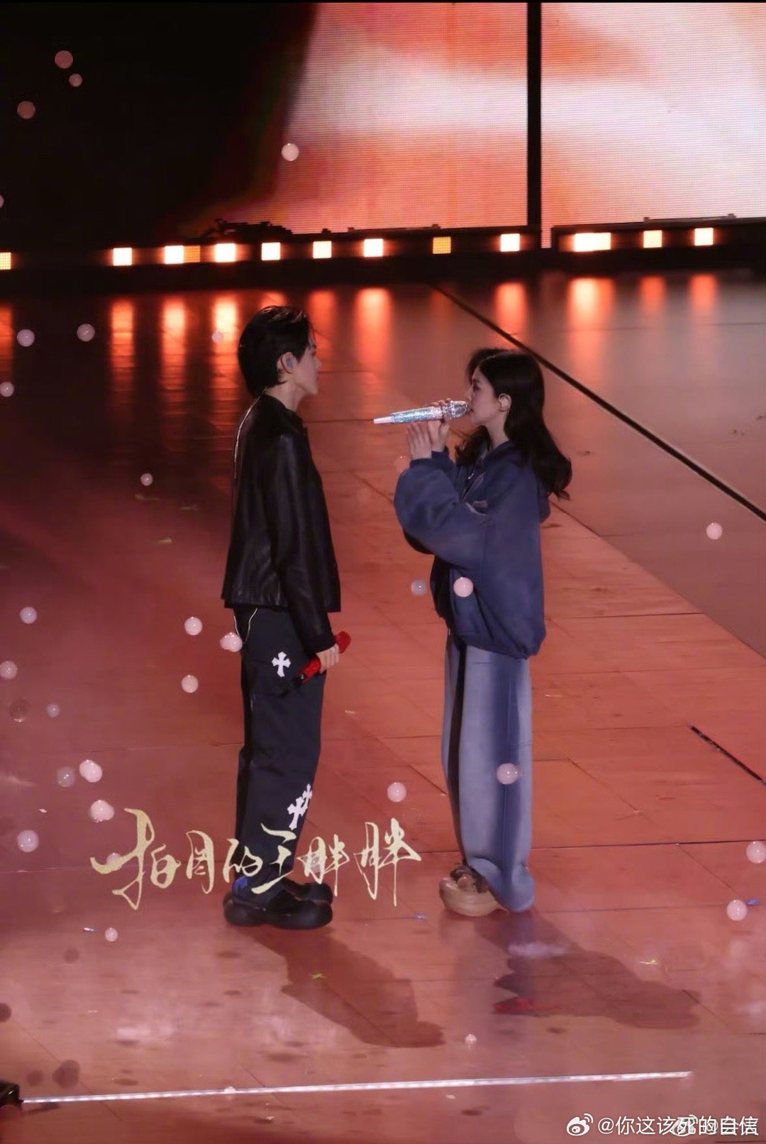 白鹿曾舜晞合唱彩排路透白鹿曾舜晞合作舞台彩排路透 可以可以！！！ 