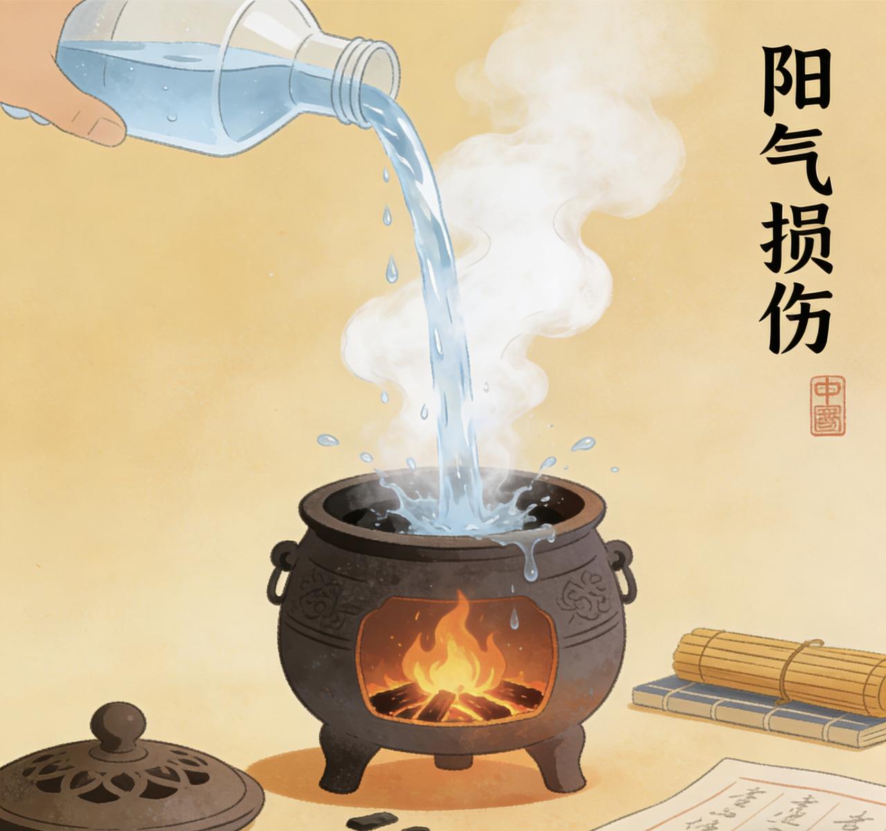 晨起第一杯水吵翻了！中医骂凉水伤阳，西医说能燃脂，到底该信谁？
 
“早上喝温水