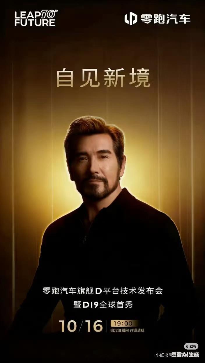 零跑代言人是费翔？曝光一拉直接看出大概了，是故意的还是不小心的[允悲]汽场全开零