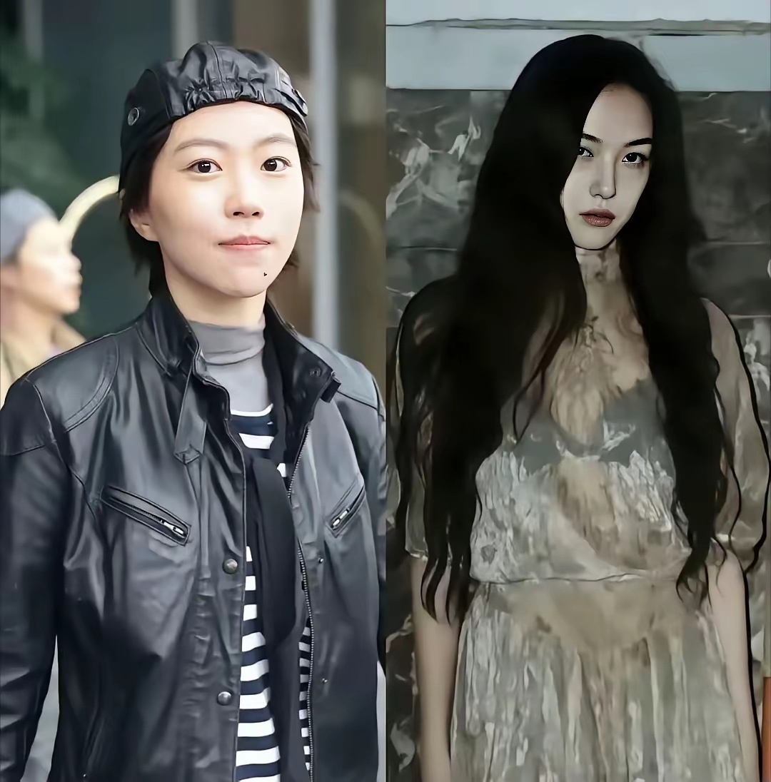 都是王菲的女儿，窦靖童神似王菲，李嫣不带王菲一点影子，让不明就里的人还以为不是一
