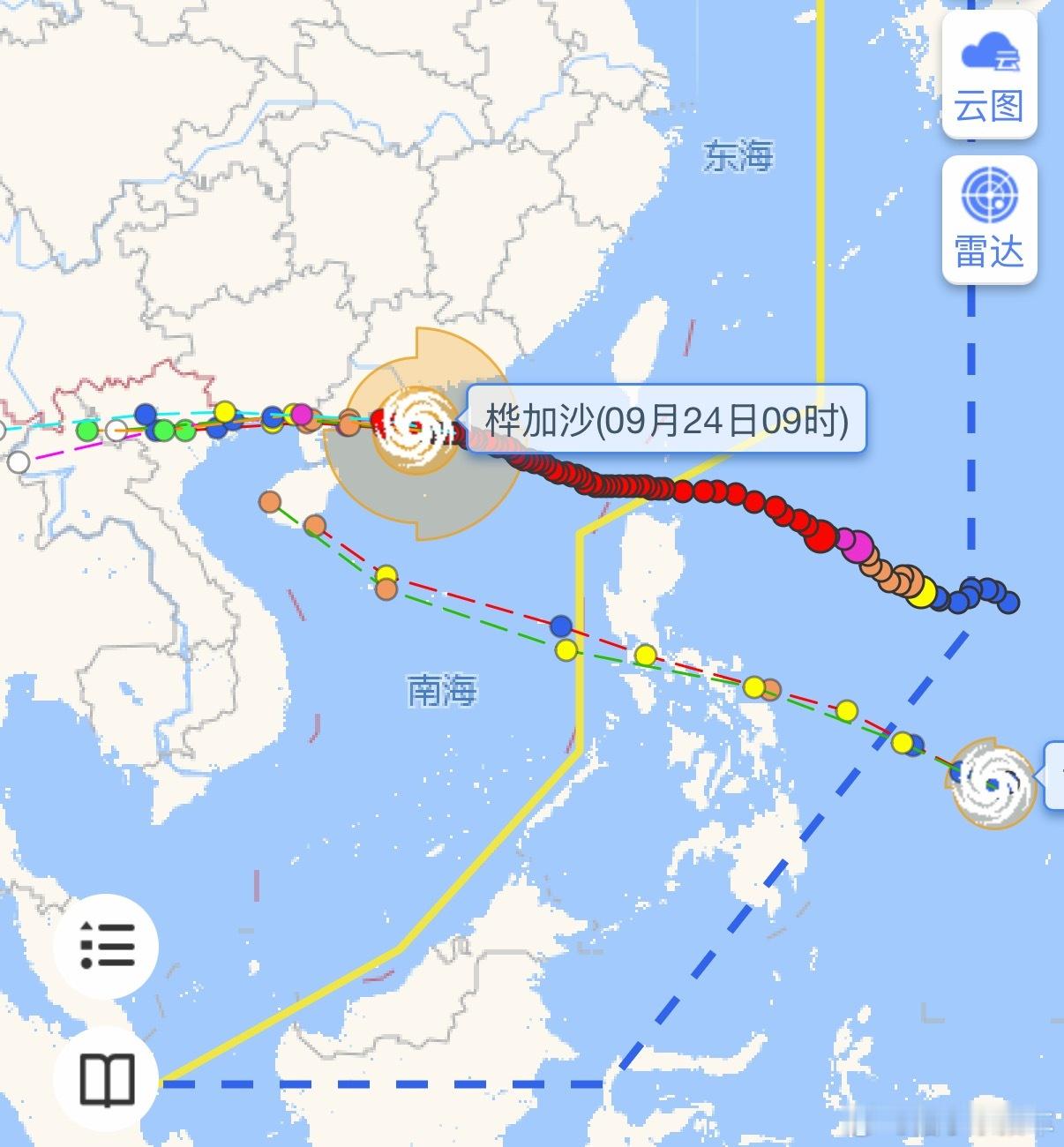 台风致台湾花莲14死桦加沙深圳一个还没登陆，另一个已在路上，这都什么天气[允悲]