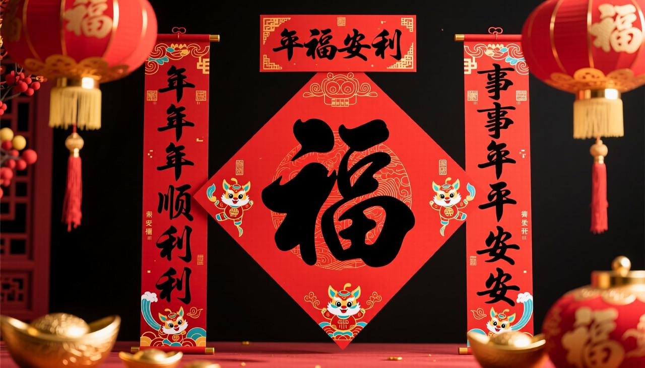 年年顺顺利利，求下联事事平平安安