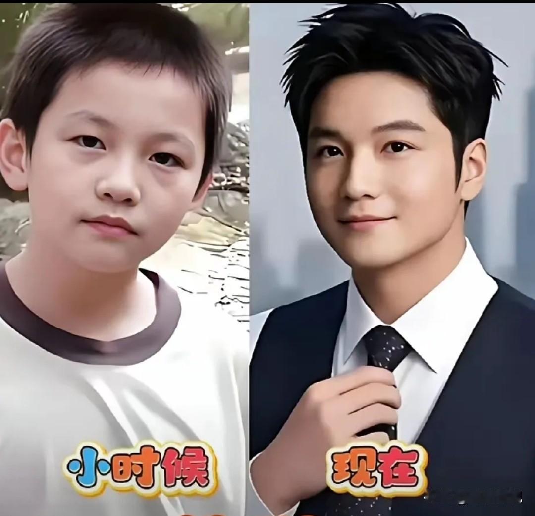 6位国乒队员从小到大对比照。看他们小时候的样子，几乎没有变化，很好认。个个活泼可