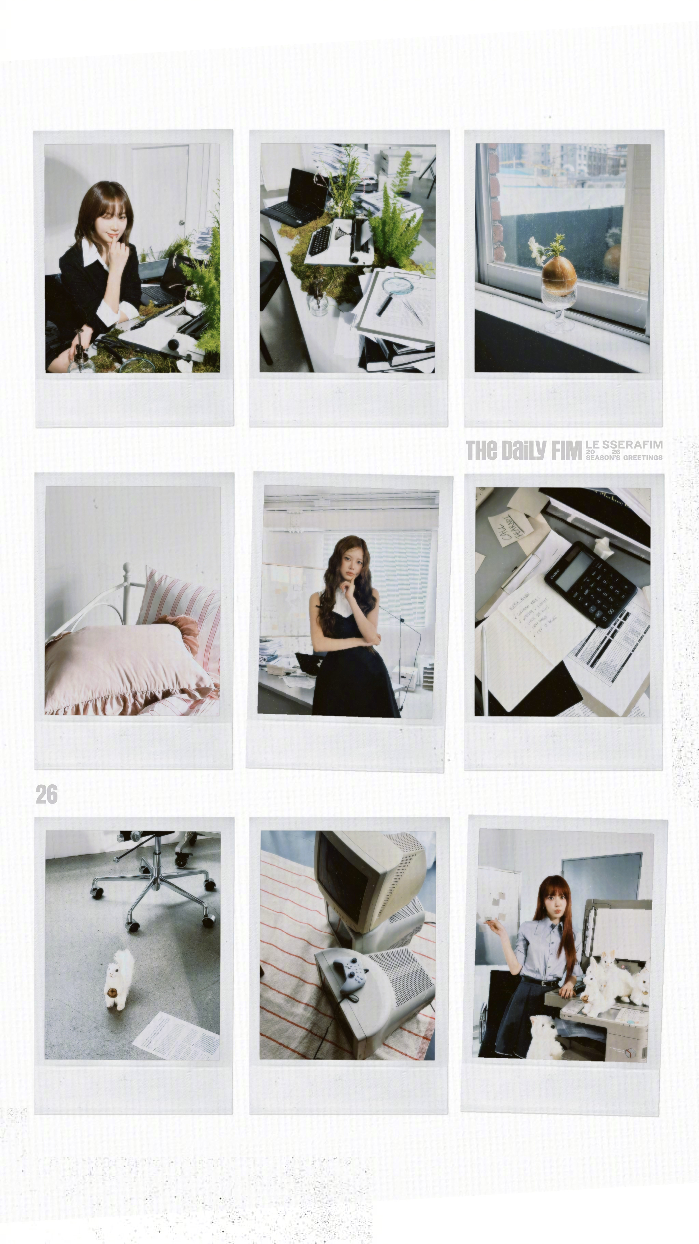 【Twi】LE SSERAFIM 2026 SEASON'S GREETINGS