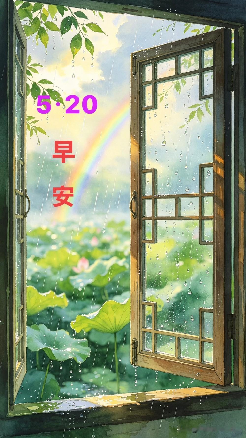 🍃꧂🌧️早上好💕᭄🌿☕️

              早安  5·20