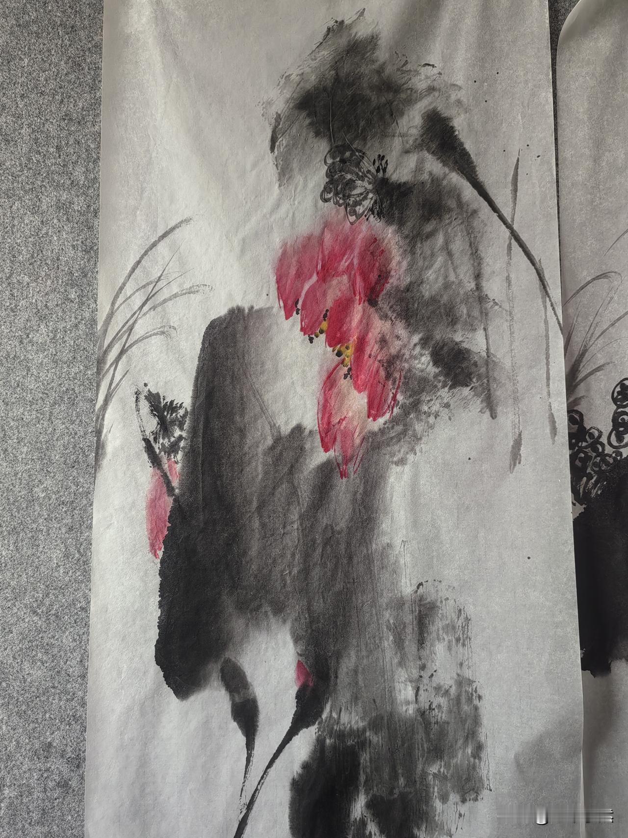 I说点什么呢？还是画画吧！我的画画的日常 我在画什么东西 手里的画 请根据图意创