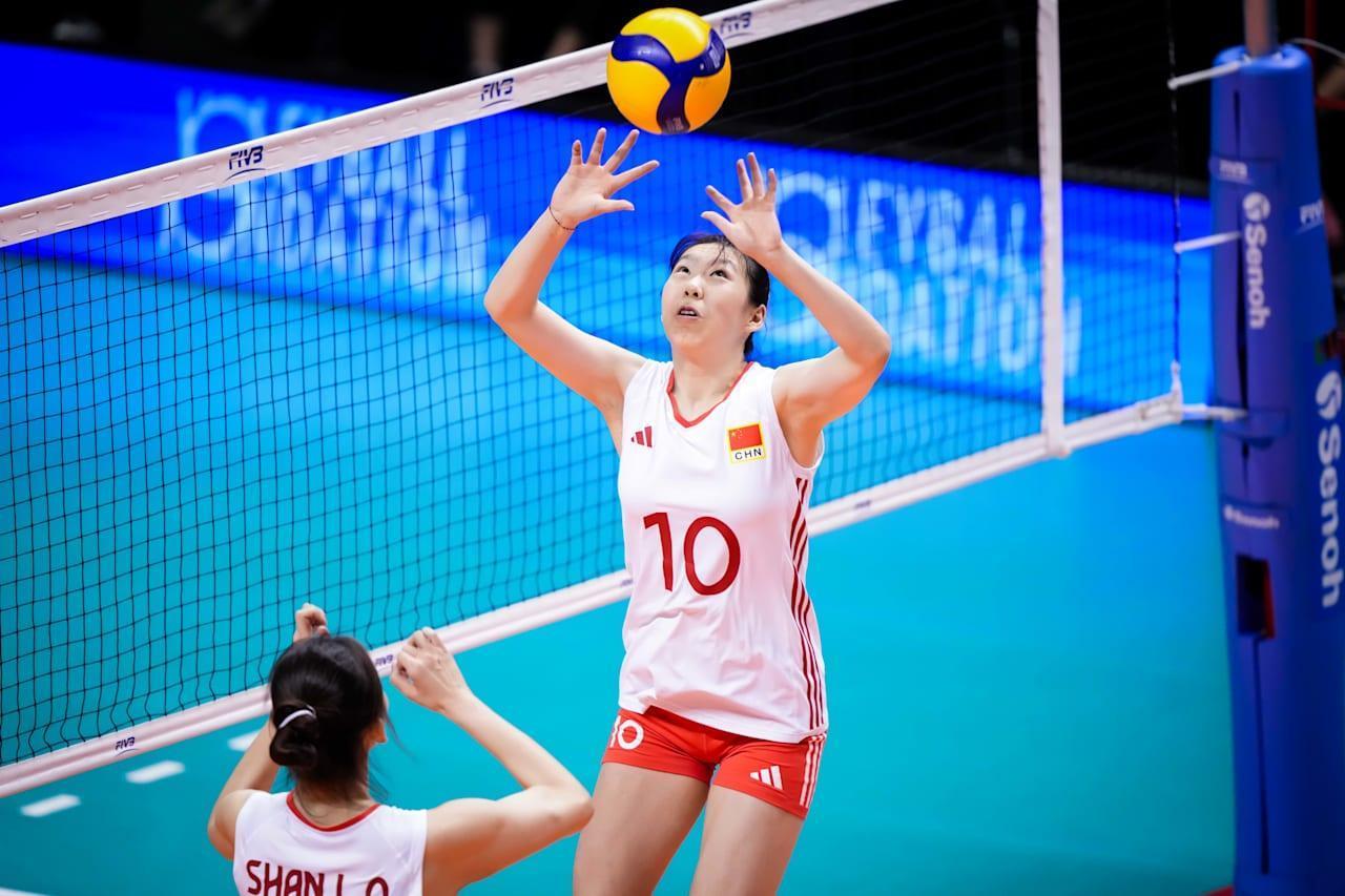 不想得分的二传不是好接应，朱航霆5个拦网。
8月13日，中国U21女排在世锦赛1