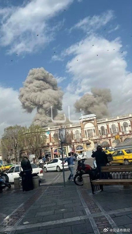 开打了！以色列飞机怎么跑到伊朗德黑兰上空的？以色列宣布袭击伊朗