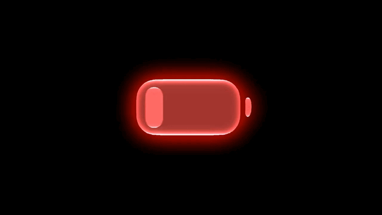 iOS 27新版本在尝试优化UI，低电量电池提醒成这样了，但不知为啥我有一种越好