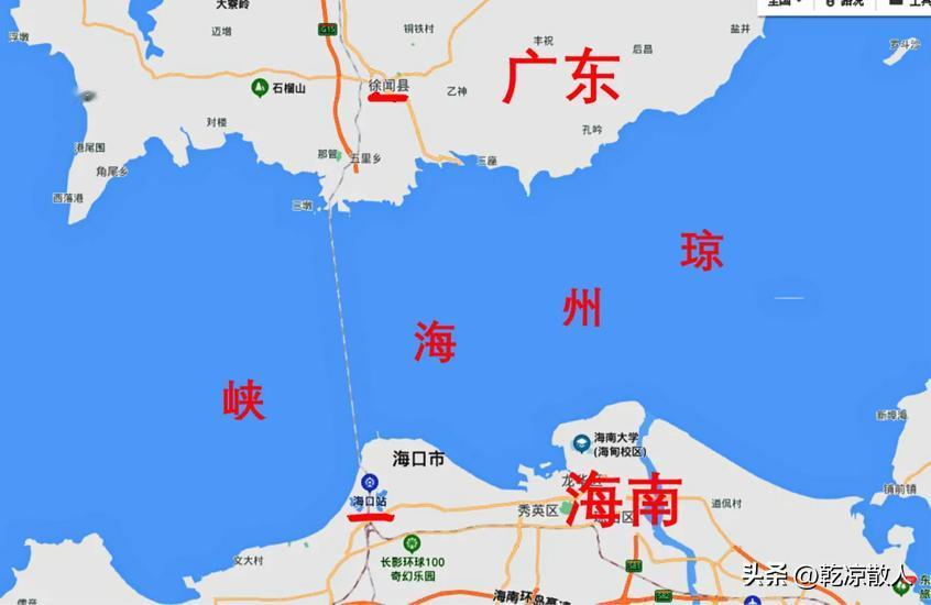 连接广东与海南的琼州海峡只有19公里，可从构想计划到今天已有百年，却迟迟建不了。