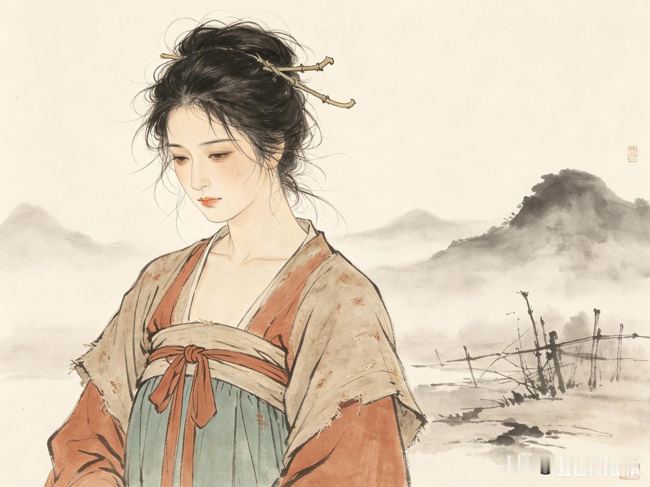 唐朝女诗人葛鸦儿有一首诗，写得太好太真实，结果没人相信是女人写的。

“蓬鬓荆钗
