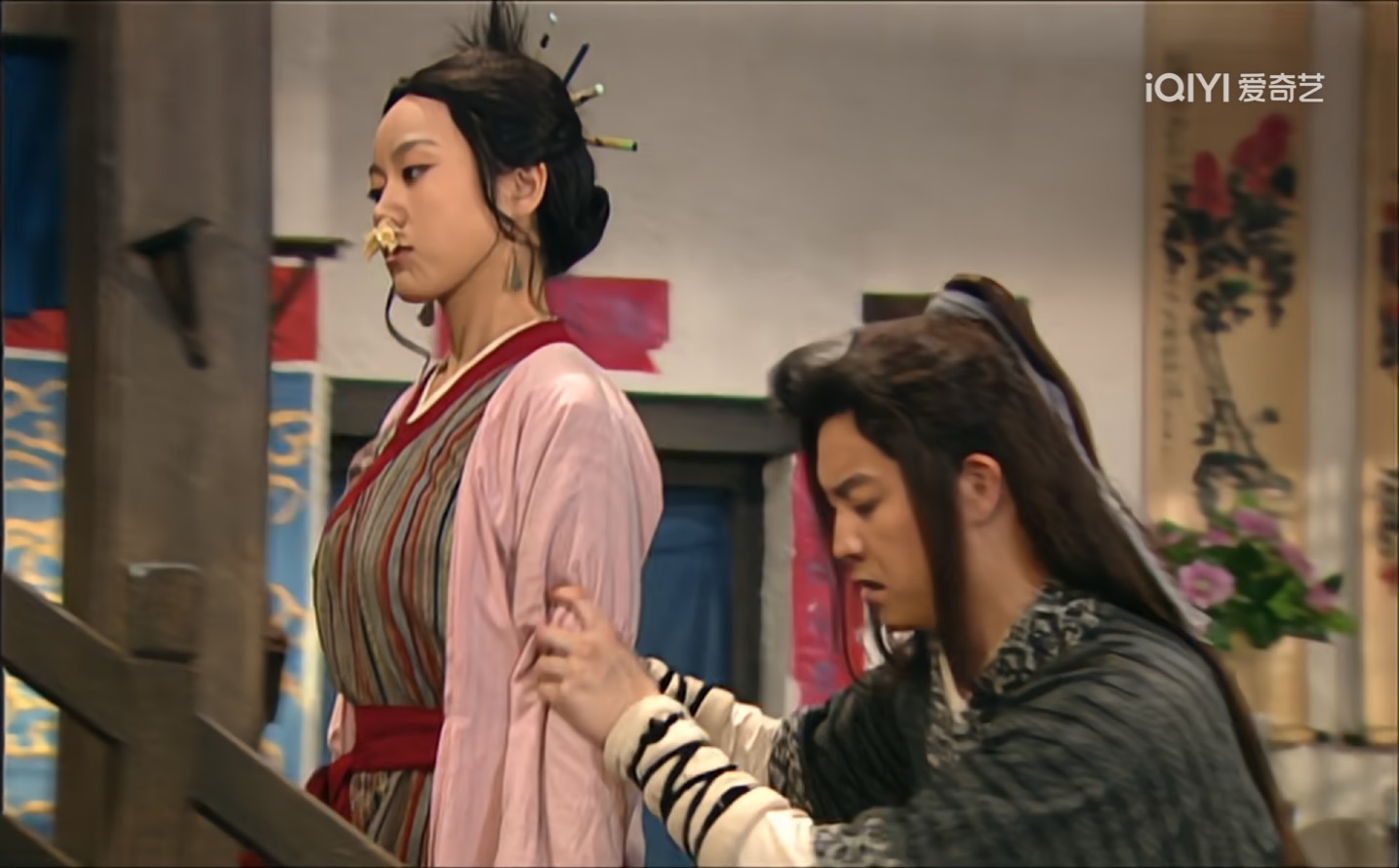 《我为湘玉存大钱》第179集因为人参的原因，你现在脑子里全是追赶朝阳啊，根本感觉