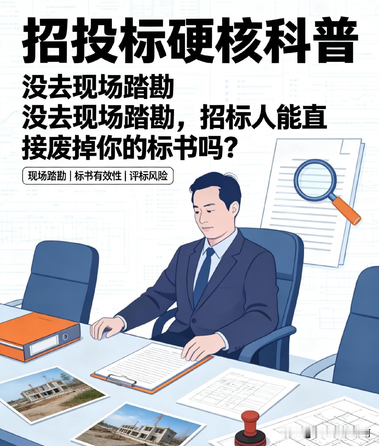 招投标硬核科普：没去现场踏勘，招标人能直接废掉你的标书吗？
怎么根据招标文件来编