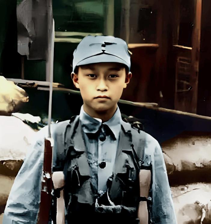 1938年，台儿庄战役，16岁的“狼兵”韦容松正在巡逻，途中他碰到了由6名日军组