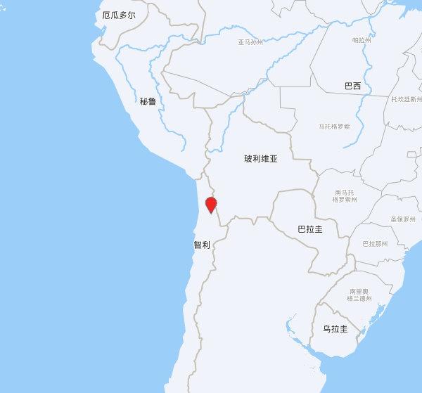【欧洲地中海地震中心】发布，2026-06-27 19:39:44 在 安托法加