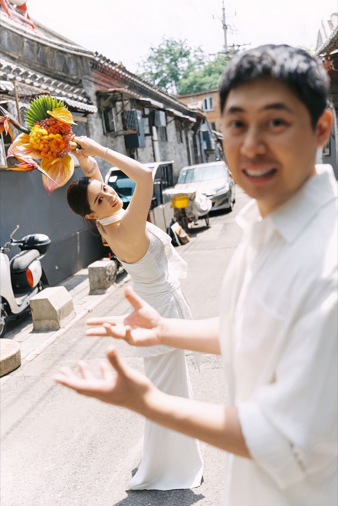 肖旭结婚了石蕊曝和肖旭谈了13年恋爱 刚刷到当年《我们都爱笑》的肖旭结婚了，刚要