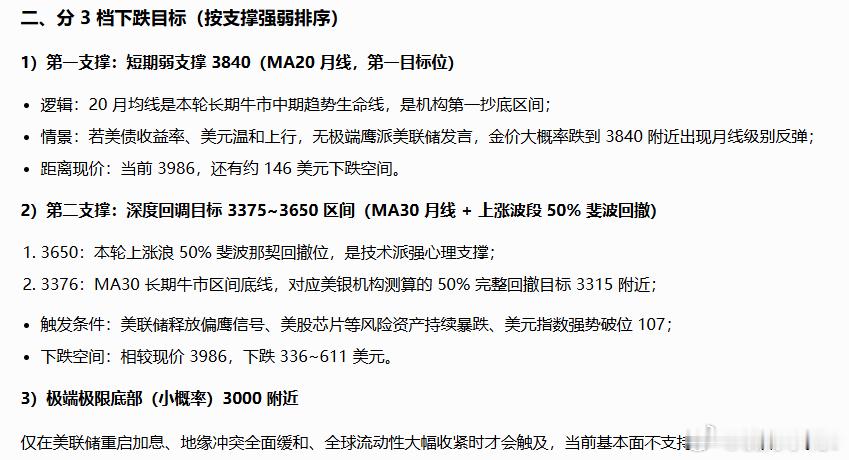 豆包预测黄金的三个点位1、38402、3375~36503、（小概率）3000 