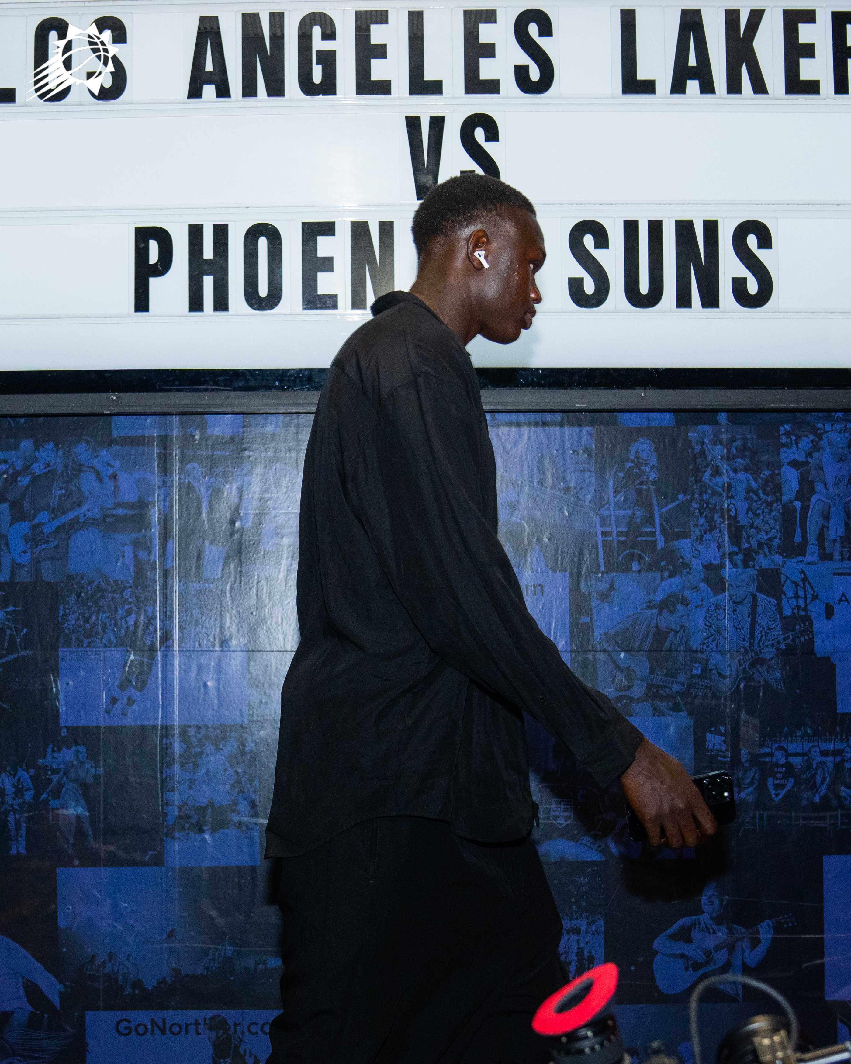 打卡经典背景板 📷菲尼克斯太阳 ｜旭日东升 ｜太阳vs湖人