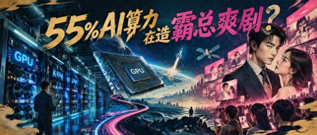 55%的AI算力在造霸总爽剧？被骂三天后辟谣：我们只有10%
