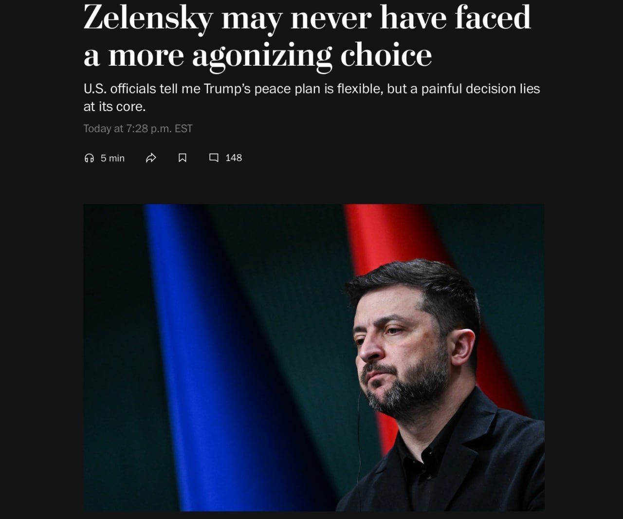 美国及其盟友将利用先进技术帮助乌克兰沿停火线建造“安全墙”华盛顿邮报报道，泽连斯