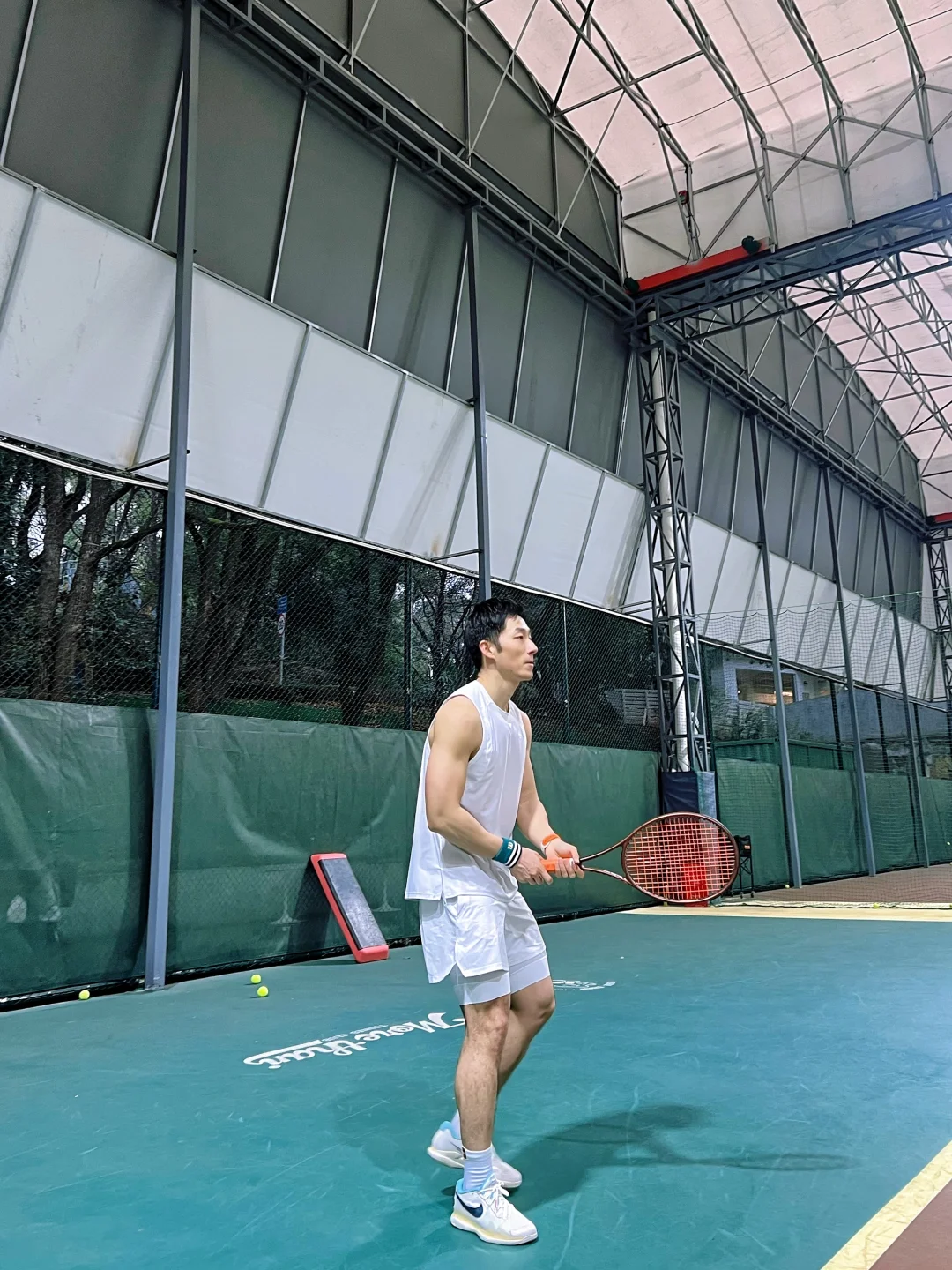 网球菜鸟日常｜挥拍的瞬间是自由的🎾