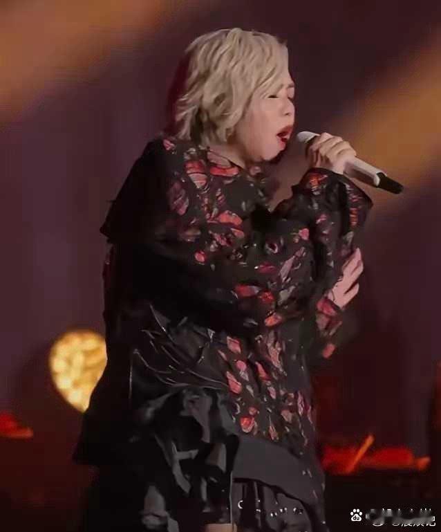张惠妹上海演唱会，虽然身材圆润，但歌声依旧动人心弦 