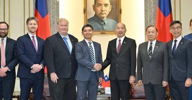 韩国瑜今天又出了个新金句。他在接见哈德逊研究所、保卫民主基金会这些华盛顿“鹰派”