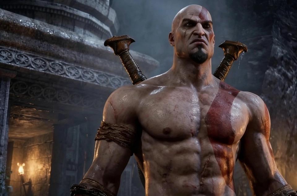 PS2战神重置版高清高清游戏图