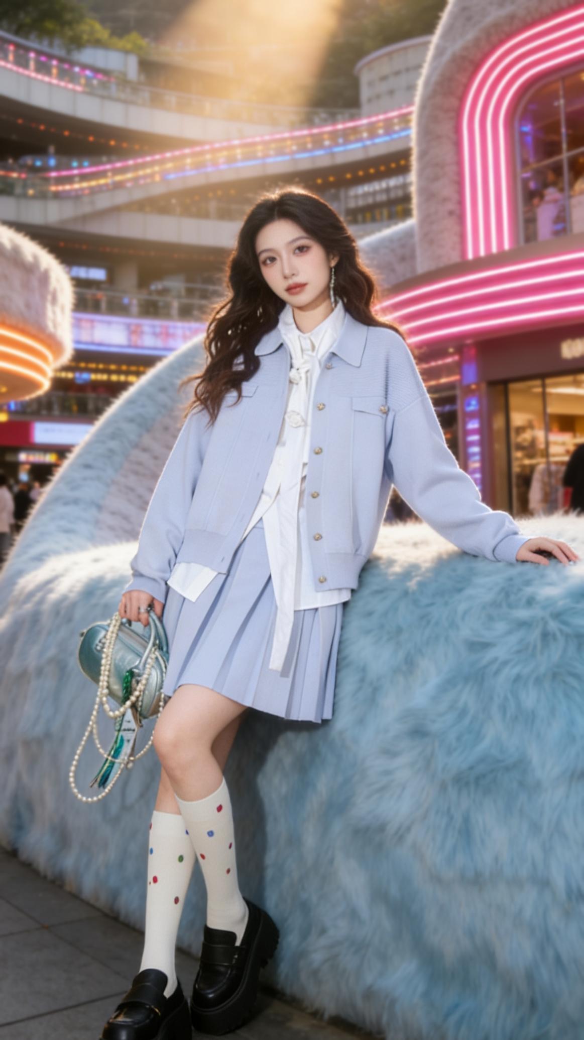 当你和朋友不约而同穿一种风格春日女友感穿搭拿捏了拿捏不同温度的穿衣法则当网红穿搭