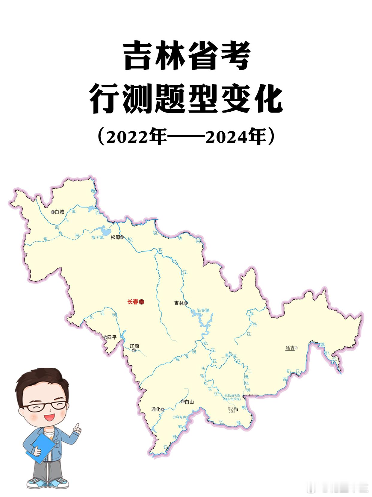 认识吉林省考吉林省考近三年行测题型变化情况考试时间：90分钟，题量100道题总成