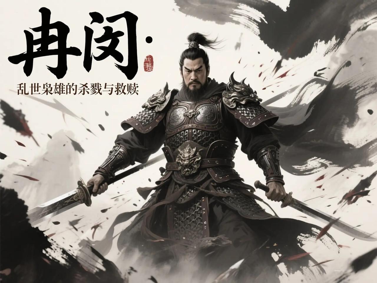 冉闵是东晋十六国时期极具争议的人物。他颁布“杀胡令”，以雷霆手段反击胡人对中原百