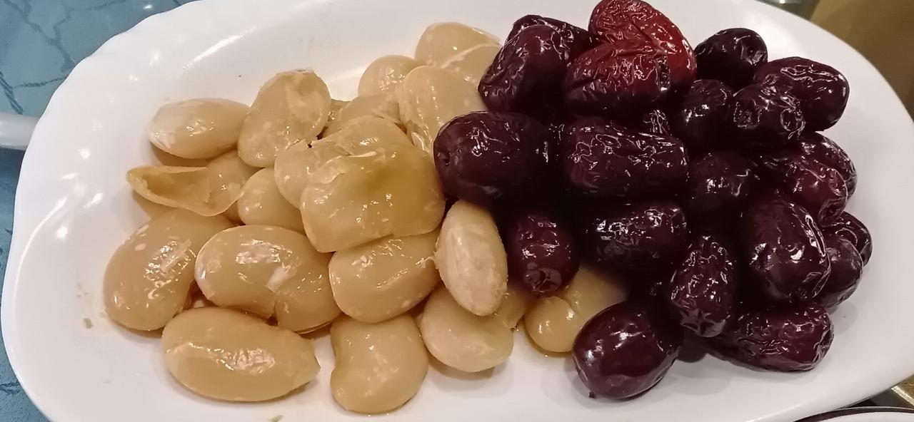 蜜豆蜜枣，甜甜蜜蜜。