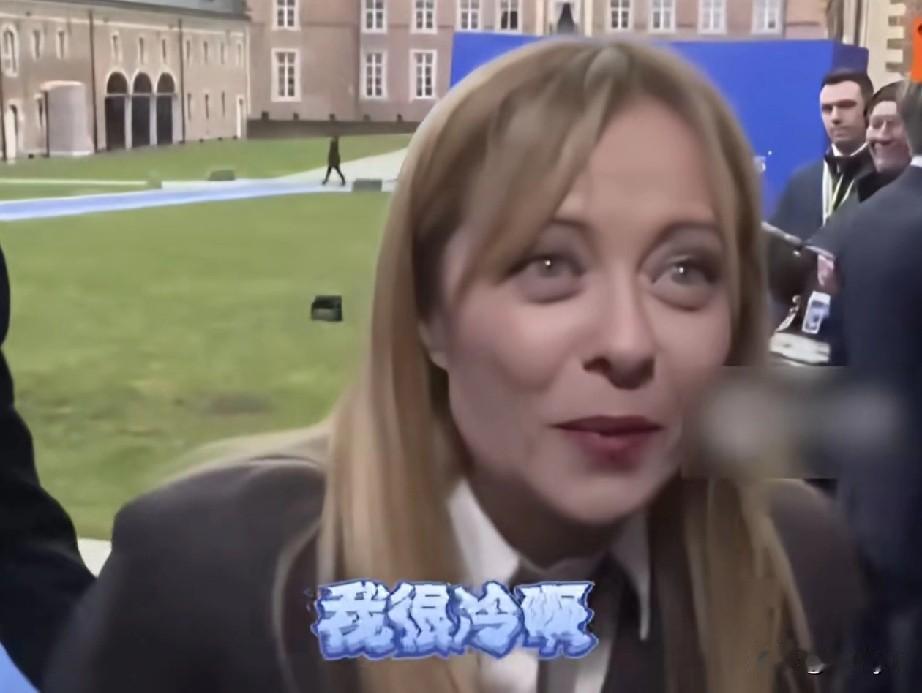 欧盟峰会有趣的一幕，意大利总理边走边说：“太冷了，冻死我了”。12日，意大利总理