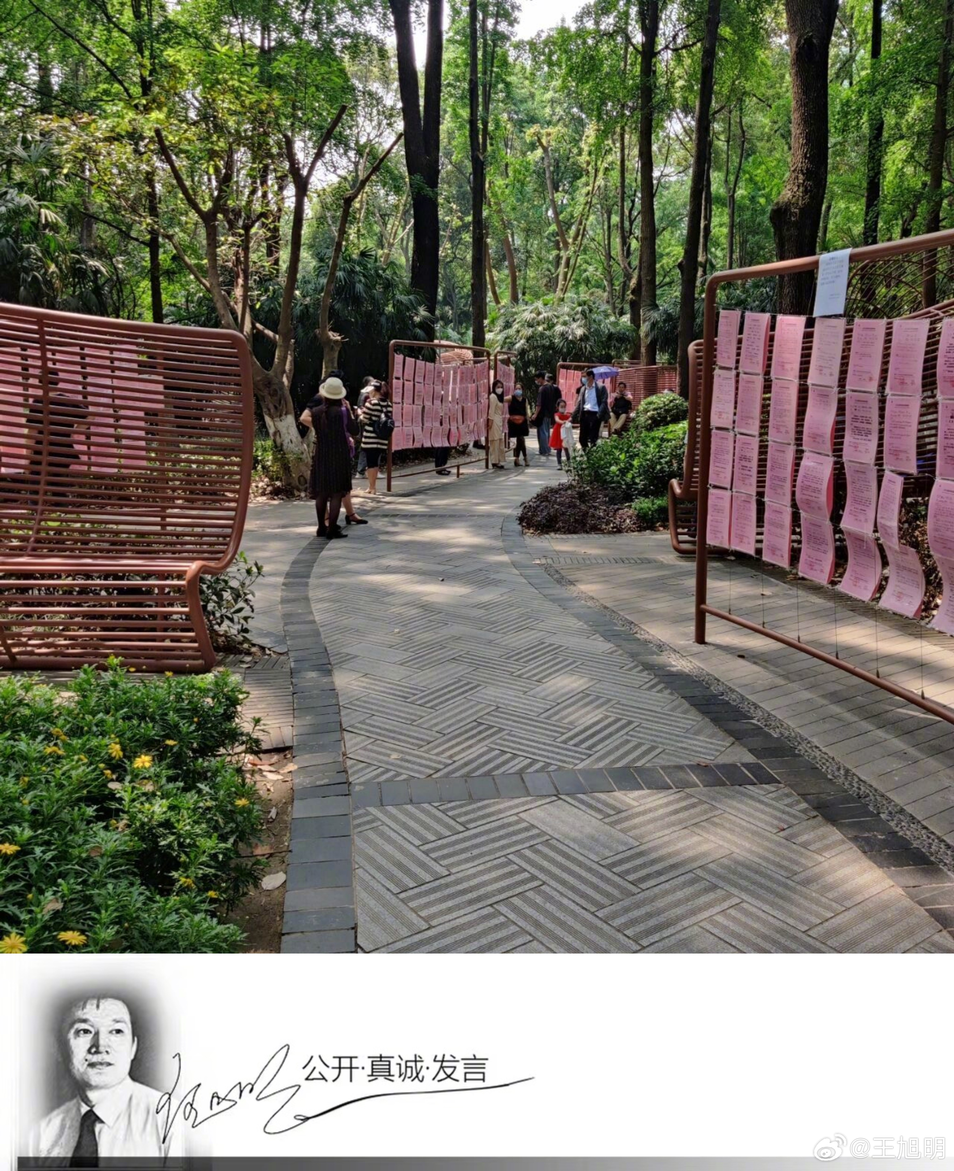 #旭评##多地网友呼吁设置相亲角# 据报道，多地网友呼吁设置相亲角，安徽铜陵等地