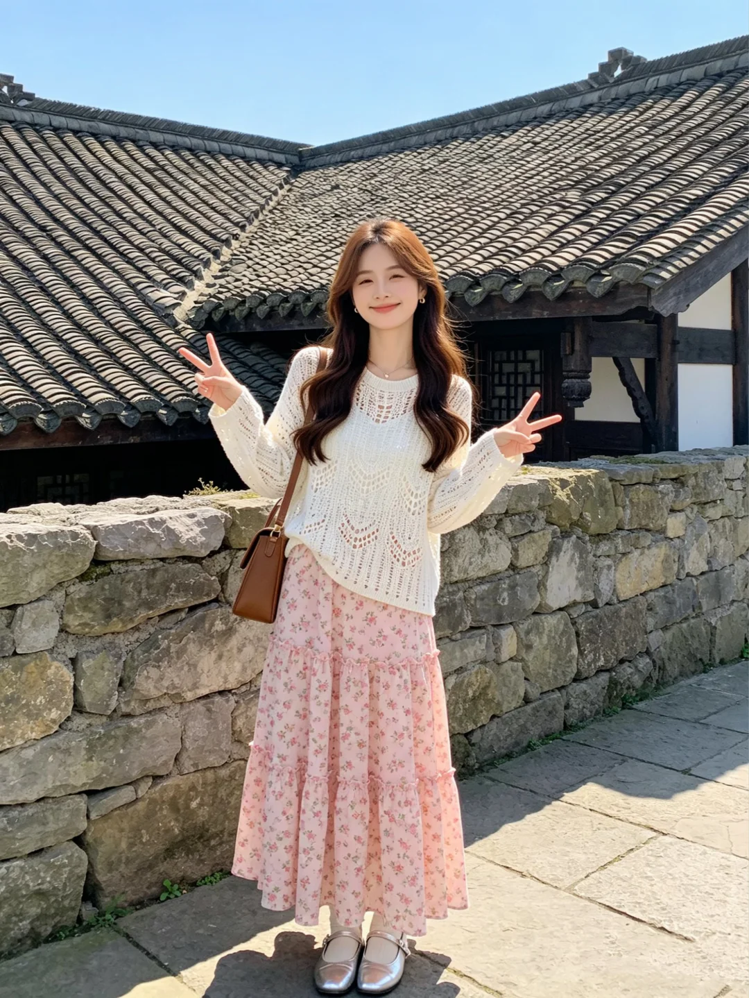 穿针织衫的季节～